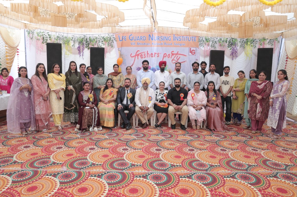 Freshers party at Life Guard Group of Institutions